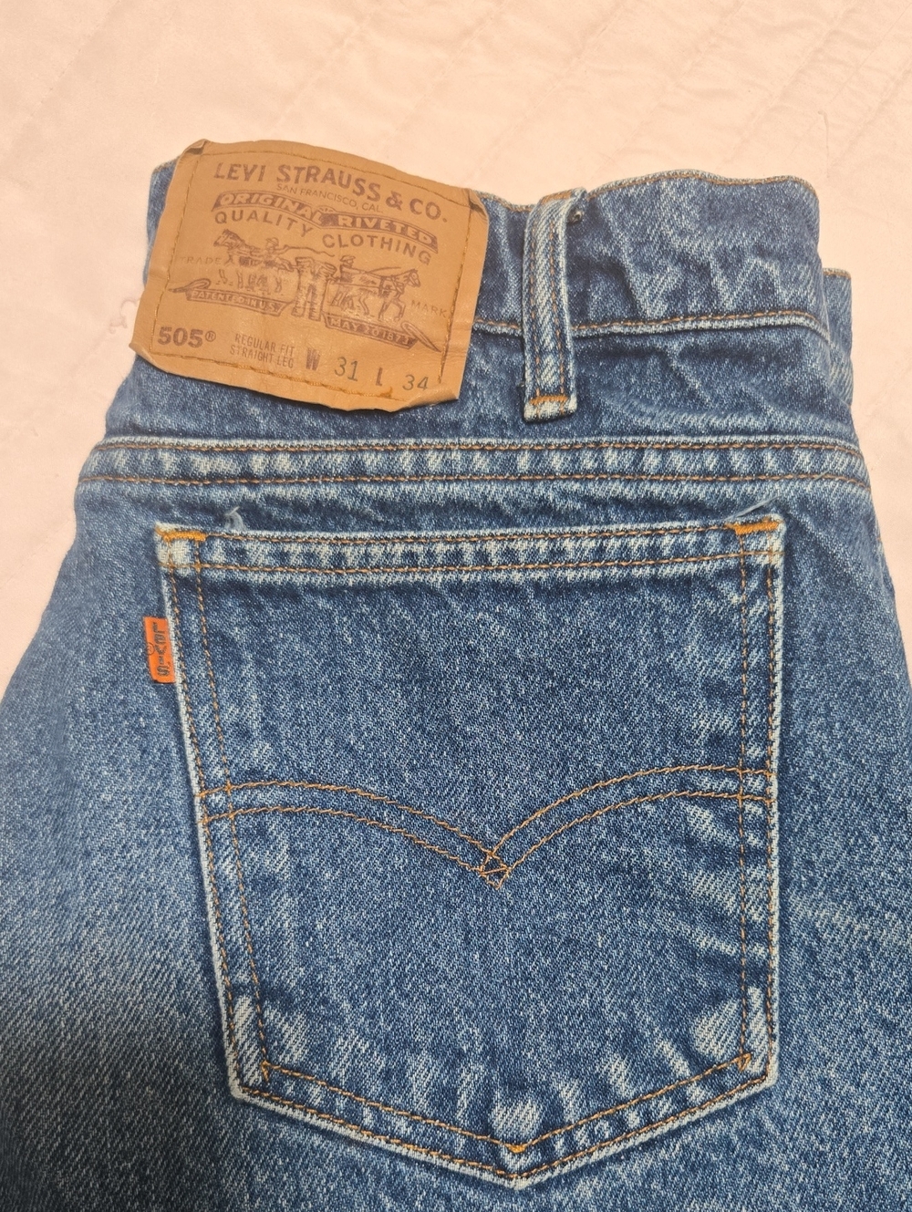 Levi's Vintage Blue Denim Jeans